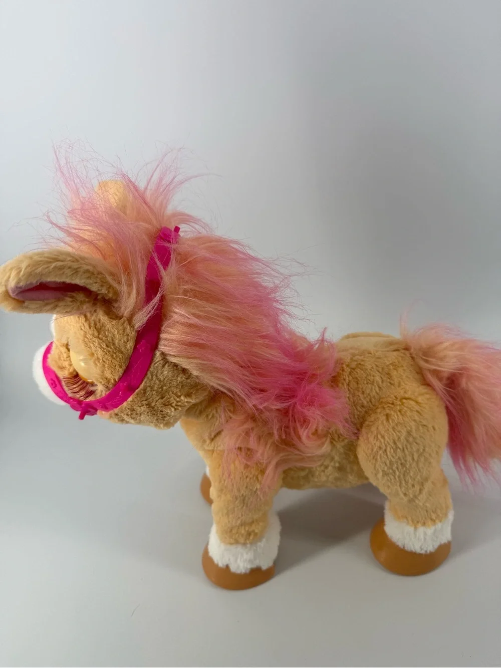 FurReal Friends Cinnamon My Stylin' Pony Interactive Plush Horse Pet Toy Hasbro